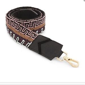 Maje Sevia Beaded Bag Strap In Multicolor NWT